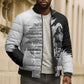 Nat Love Bomber Puffer Jacket Deadwood Dick Legendary Black Cowboy - Famous Outlaw Quote