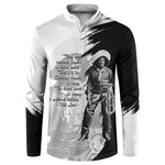 Nat Love Button Sweatshirt Deadwood Dick Legendary Black Cowboy - Famous Outlaw Quote