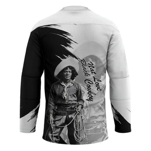 Nat Love Hockey Jersey Deadwood Dick Legendary Black Cowboy - Famous Outlaw Quote
