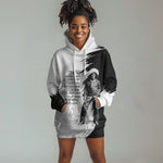 Nat Love Hoodie Dress Deadwood Dick Legendary Black Cowboy - Famous Outlaw Quote