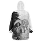 Nat Love Kid Wearable Blanket Hoodie Deadwood Dick Legendary Black Cowboy - Famous Outlaw Quote