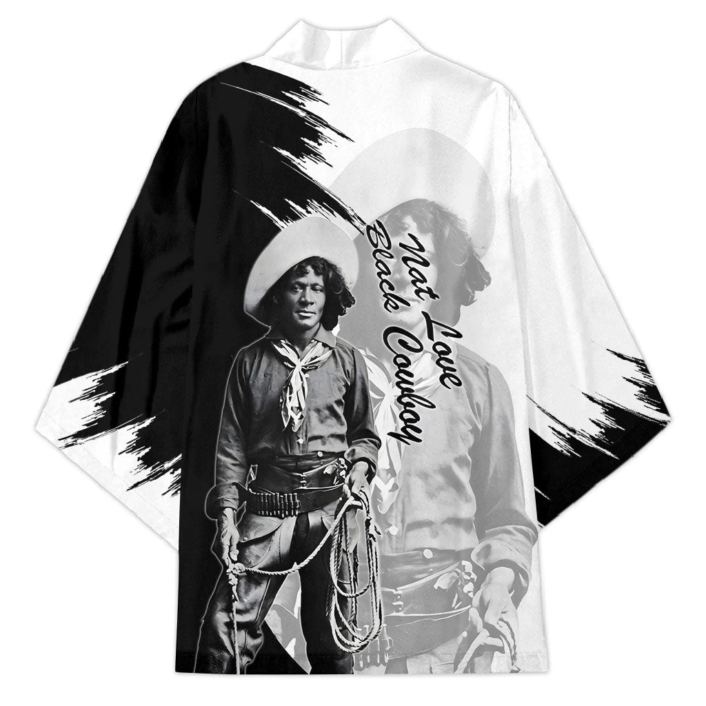 Nat Love Kimono Deadwood Dick Legendary Black Cowboy - Famous Outlaw Quote