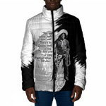 Nat Love Padded Jacket Deadwood Dick Legendary Black Cowboy - Famous Outlaw Quote