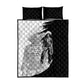 Nat Love Quilt Bed Set Deadwood Dick Legendary Black Cowboy - Famous Outlaw Quote