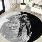 Nat Love Round Carpet Deadwood Dick Legendary Black Cowboy - Famous Outlaw Quote
