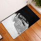 Nat Love Rubber Doormat Deadwood Dick Legendary Black Cowboy - Famous Outlaw Quote