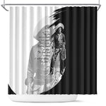 Nat Love Shower Curtain Deadwood Dick Legendary Black Cowboy - Famous Outlaw Quote