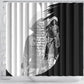 Nat Love Shower Curtain Deadwood Dick Legendary Black Cowboy - Famous Outlaw Quote