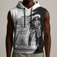 Nat Love Sleeveless Hoodie Deadwood Dick Legendary Black Cowboy - Famous Outlaw Quote