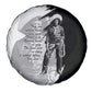 Nat Love Spare Tire Cover Deadwood Dick Legendary Black Cowboy - Famous Outlaw Quote