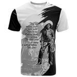 Nat Love T shirt Deadwood Dick Legendary Black Cowboy - Famous Outlaw Quote