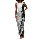 Nat Love Tank Maxi Dress Deadwood Dick Legendary Black Cowboy - Famous Outlaw Quote