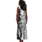 Nat Love Tank Maxi Dress Deadwood Dick Legendary Black Cowboy - Famous Outlaw Quote