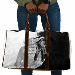 Nat Love Travel Bag Deadwood Dick Legendary Black Cowboy - Famous Outlaw Quote
