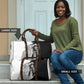 Nat Love Travel Bag Deadwood Dick Legendary Black Cowboy - Famous Outlaw Quote