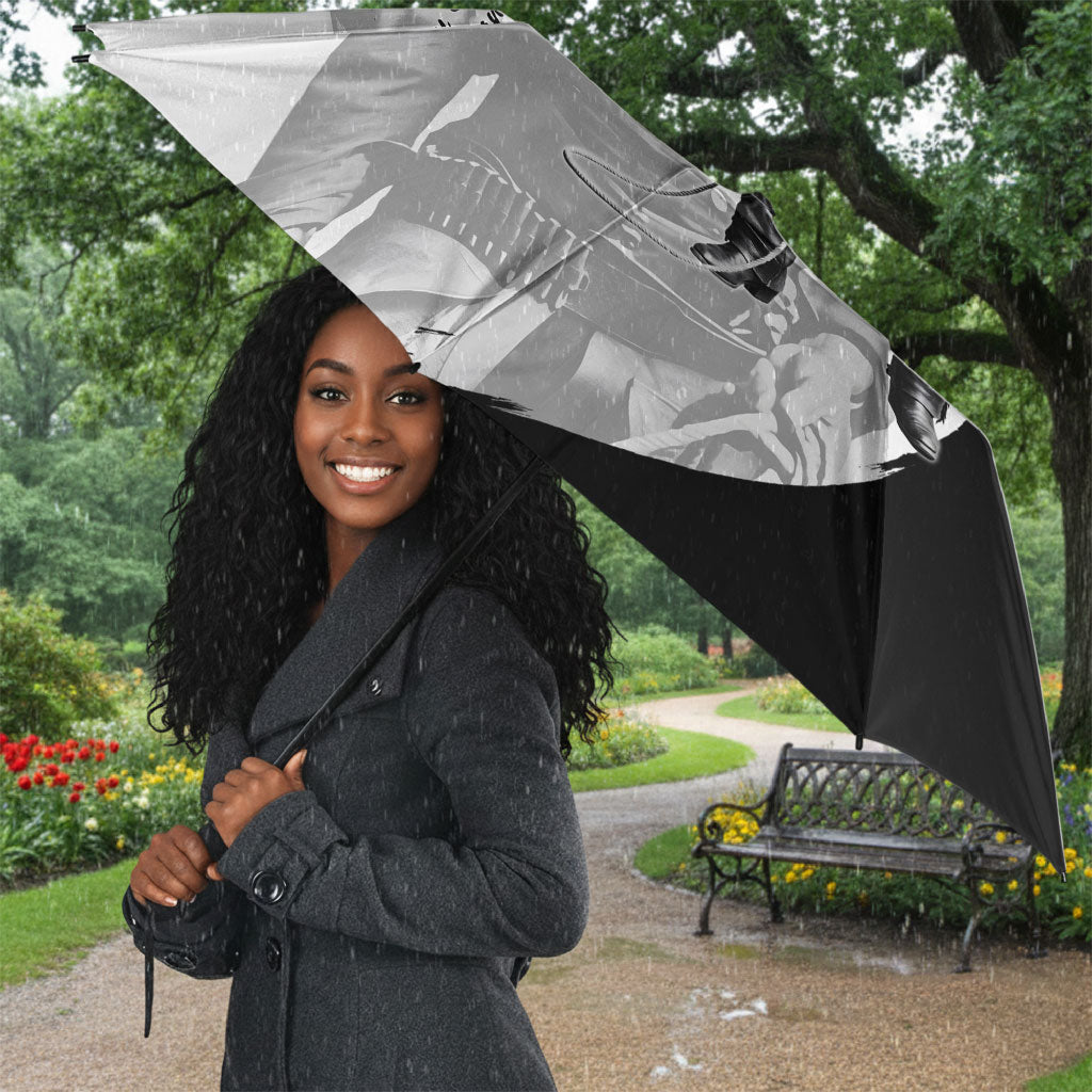 Nat Love Umbrella Deadwood Dick Legendary Black Cowboy - Famous Outlaw Quote