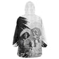 Nat Love Wearable Blanket Hoodie Deadwood Dick Legendary Black Cowboy - Famous Outlaw Quote