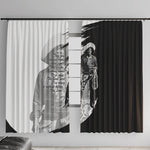 Nat Love Window Curtain Deadwood Dick Legendary Black Cowboy - Famous Outlaw Quote