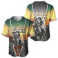 Nat Love Deadwood Dick Legendary Black Cowboy Baseball Jersey Western Frontier Style With Native Southwest Pattern
