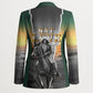 Nat Love Deadwood Dick Legendary Black Cowboy Blazer Western Frontier Style With Native Southwest Pattern