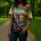 Nat Love Deadwood Dick Legendary Black Cowboy Cross Shoulder Shirt Western Frontier Style With Native Southwest Pattern
