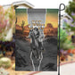 Nat Love Deadwood Dick Legendary Black Cowboy Garden Flag Western Frontier Style With Native Southwest Pattern