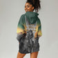 Nat Love Deadwood Dick Legendary Black Cowboy Hoodie Dress Western Frontier Style With Native Southwest Pattern