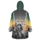 Nat Love Deadwood Dick Legendary Black Cowboy Kid Wearable Blanket Hoodie Western Frontier Style With Native Southwest Pattern