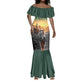 Nat Love Deadwood Dick Legendary Black Cowboy Mermaid Dress Western Frontier Style With Native Southwest Pattern