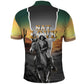 Nat Love Deadwood Dick Legendary Black Cowboy Polo Shirt Western Frontier Style With Native Southwest Pattern