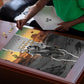 Nat Love Deadwood Dick Legendary Black Cowboy Puzzle Western Frontier Style With Native Southwest Pattern