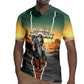 Nat Love Deadwood Dick Legendary Black Cowboy Rugby Jersey Western Frontier Style With Native Southwest Pattern