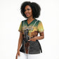 Nat Love Deadwood Dick Legendary Black Cowboy Scrub Top Western Frontier Style With Native Southwest Pattern