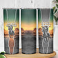 Nat Love Deadwood Dick Legendary Black Cowboy Skinny Tumbler Western Frontier Style With Native Southwest Pattern