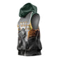Nat Love Deadwood Dick Legendary Black Cowboy Sleeveless Hoodie Western Frontier Style With Native Southwest Pattern