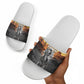 Nat Love Deadwood Dick Legendary Black Cowboy Slide Sandals Western Frontier Style With Native Southwest Pattern