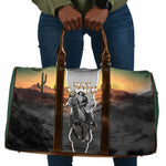 Nat Love Deadwood Dick Legendary Black Cowboy Travel Bag Western Frontier Style With Native Southwest Pattern
