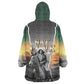 Nat Love Deadwood Dick Legendary Black Cowboy Wearable Blanket Hoodie Western Frontier Style With Native Southwest Pattern