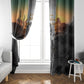 Nat Love Deadwood Dick Legendary Black Cowboy Window Curtain Western Frontier Style With Native Southwest Pattern