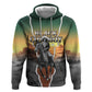 Nat Love Deadwood Dick Legendary Black Cowboy Zip Hoodie Western Frontier Style With Native Southwest Pattern