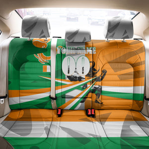Personalized Ivory Coast Football Elephant Champion Back Car Seat Cover Cote d Ivoire Flag Colors Heritage