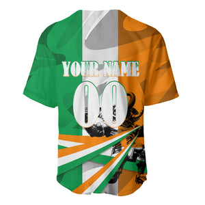 Personalized Ivory Coast Football Elephant Champion Baseball Jersey Cote d Ivoire Flag Colors Heritage