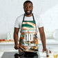 Personalized Ivory Coast Football Apron Les Elephants Swirl Pattern Heritage Mascot Art