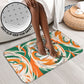 Personalized Ivory Coast Football Bathroom Set Les Elephants Swirl Pattern Heritage Mascot Art