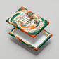 Personalized Ivory Coast Football Canvas Wall Art Les Elephants Swirl Pattern Heritage Mascot Art