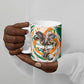 Personalized Ivory Coast Football Ceramic Mug Les Elephants Swirl Pattern Heritage Mascot Art