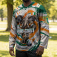 Personalized Ivory Coast Football Hockey Jersey Les Elephants Swirl Pattern Heritage Mascot Art
