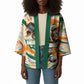 Personalized Ivory Coast Football Kimono Les Elephants Swirl Pattern Heritage Mascot Art