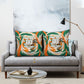 Personalized Ivory Coast Football Pillow Cover Les Elephants Swirl Pattern Heritage Mascot Art