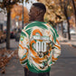 Personalized Ivory Coast Football Sweatshirt Les Elephants Swirl Pattern Heritage Mascot Art